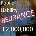 Public Liability  Insurance 2000,000